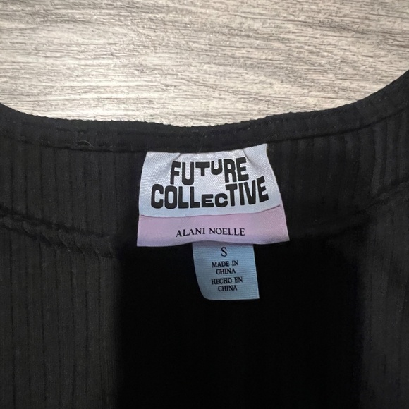 Future Collective cropped wrap top - Picture 2 of 5